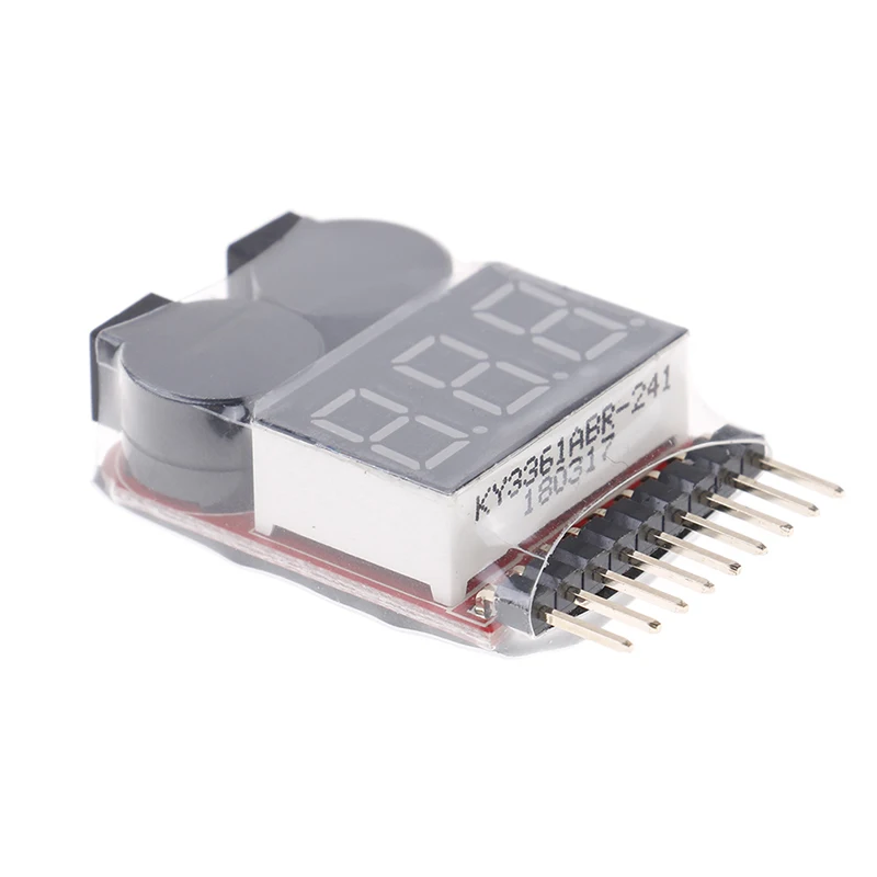 1-8S LED Low Voltage Buzzer Alarm Lipo Voltage Indicator Checker Tester Parts Hot Sale
1-8S LED Low Voltage Buzzer Alarm Lipo Voltage Indicator Checker Tester Parts Hot Sale