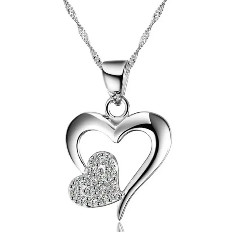 Everoyal New Arrival Female Silver 925 Choker Necklace For Women Accessories Charm Crystal Heart Pendant Neckalce Girls Jewelry
Everoyal New Arrival Female Silver 925 Choker Necklace For Women Accessories Charm Crystal Heart Pendant Neckalce Girls Jewelry