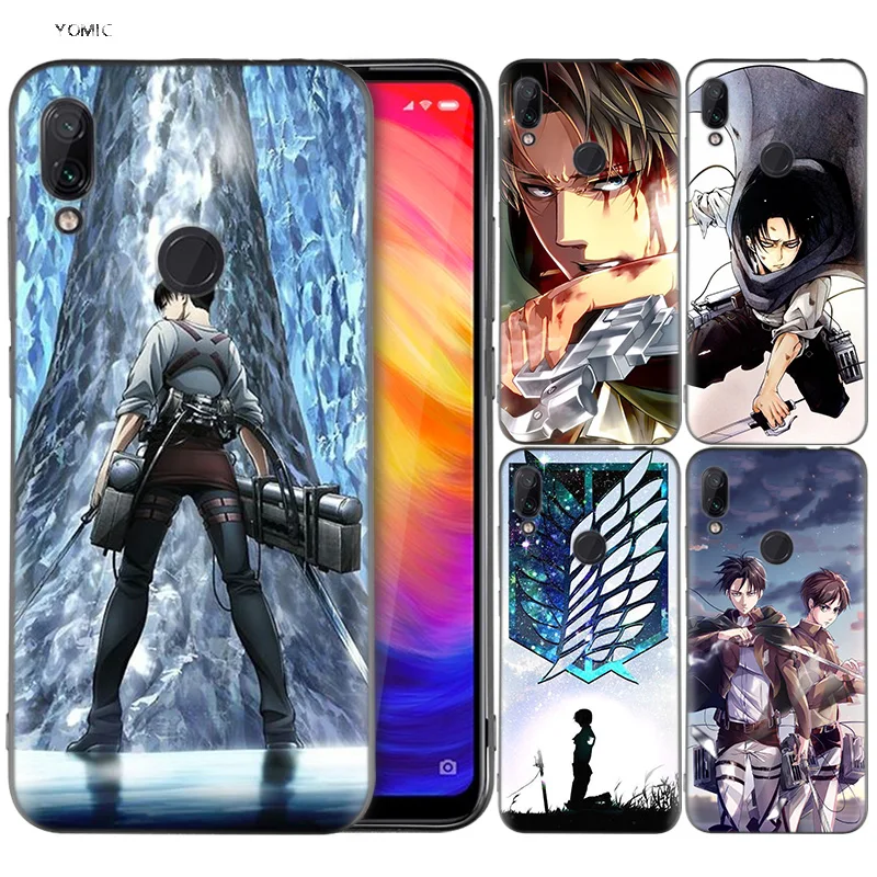 Silicone Coque Case for Xiaomi Redmi Note 7 6 5 Pro Mi A1 A2 8 Lite 9 GO Poco F1 S2 4 4X Plus Attack On Titan Levi
Silicone Coque Case for Xiaomi Redmi Note 7 6 5 Pro Mi A1 A2 8 Lite 9 GO Poco F1 S2 4 4X Plus Attack On Titan Levi
