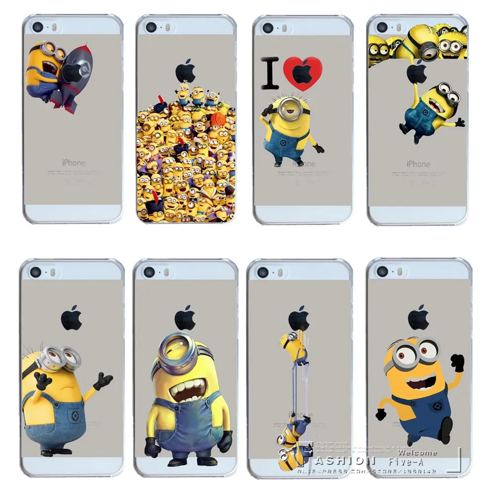 New Arrival Super Hot Minions Design Hard Transparent Case Cover For Apple iPhone 5 5S SE 5G
New Arrival Super Hot Minions Design Hard Transparent Case Cover For Apple iPhone 5 5S SE 5G