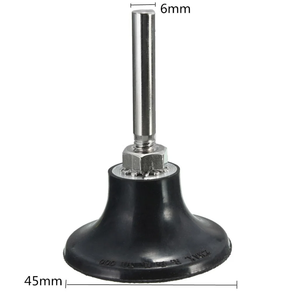 2inch Backing Pad 1/4" 6mm Shank M6 Screw Hole Mayitr Lock Rotary Sanding Disc Holder for Roloc Polishing Abrasive Discs
2inch Backing Pad 1/4" 6mm Shank M6 Screw Hole Mayitr Lock Rotary Sanding Disc Holder for Roloc Polishing Abrasive Discs