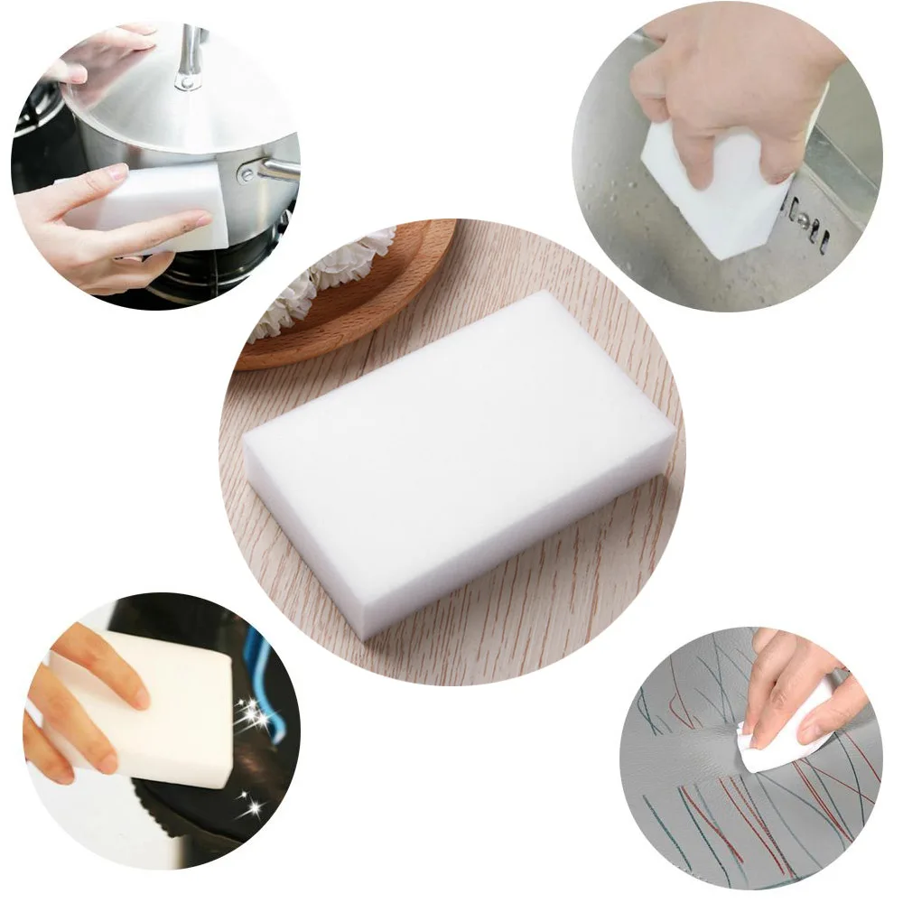 20Pcs/Pack Cleaning Magic Sponge Eraser Melamine Cleaner Multi-Functional Foam White Cleaning Tools For Kitchen Office Bathroom
20Pcs/Pack Cleaning Magic Sponge Eraser Melamine Cleaner Multi-Functional Foam White Cleaning Tools For Kitchen Office Bathroom