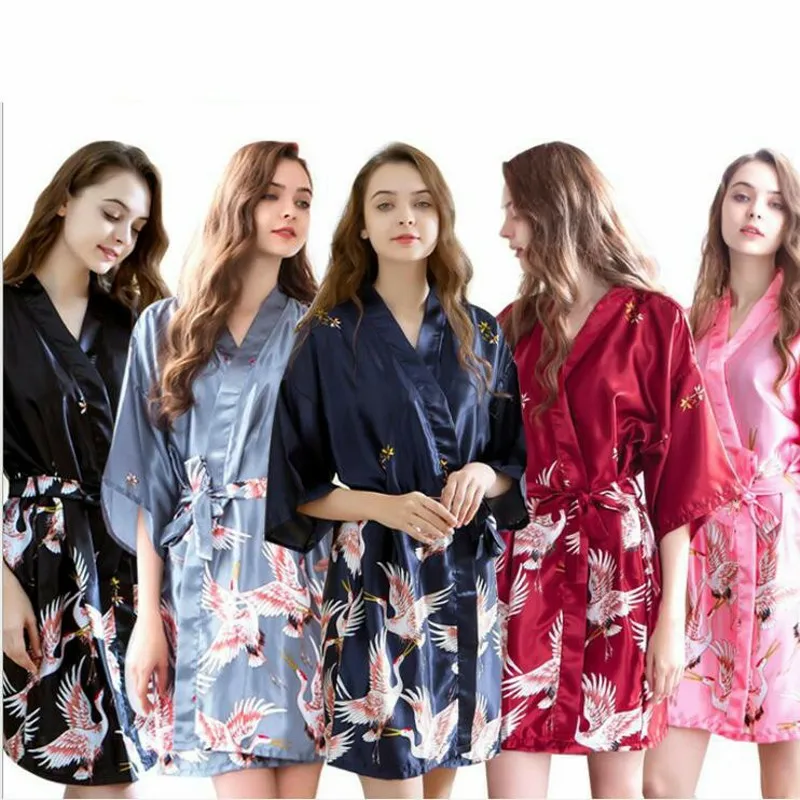 New simulation silk pajamas female summer sleeves bride morning gown large size home service robe bathrobe
New simulation silk pajamas female summer sleeves bride morning gown large size home service robe bathrobe