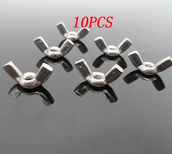 10PCS/LOT Hatch Cover Waterproof Box Nut Butterfly Nuts Stainless Steel M4/5/6 Pressure Screw Spart Parts for RC Boat/Airplane
10PCS/LOT Hatch Cover Waterproof Box Nut Butterfly Nuts Stainless Steel M4/5/6 Pressure Screw Spart Parts for RC Boat/Airplane