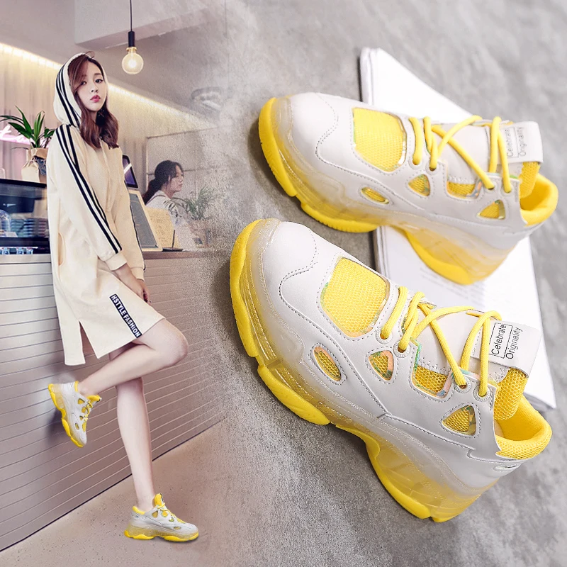 2019 spring and summer new old shoes mesh cross tie with thick bottom flat wild color matching women's casual shoes
2019 spring and summer new old shoes mesh cross tie with thick bottom flat wild color matching women's casual shoes