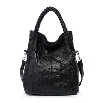Genuine leather women bags hand made weaving sheepskin handbag capacity women bag over shoulder clutch female bolsa sac a main
Genuine leather women bags hand made weaving sheepskin handbag capacity women bag over shoulder clutch female bolsa sac a main