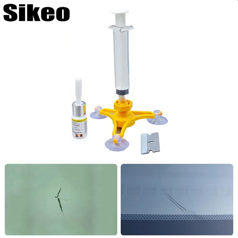 1 Set Auto Car Glass Windscreen Repair Tool Car Quick repair of Glass Windshield damage Instrument mend Kits DIY Glass fix Tools
1 Set Auto Car Glass Windscreen Repair Tool Car Quick repair of Glass Windshield damage Instrument mend Kits DIY Glass fix Tools
