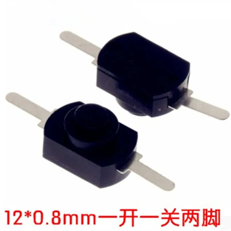 10pcs 12*8MM DC 30V 1A Black On Off Mini Push Button Switch for Electric Torch 1208YD
10pcs 12*8MM DC 30V 1A Black On Off Mini Push Button Switch for Electric Torch 1208YD