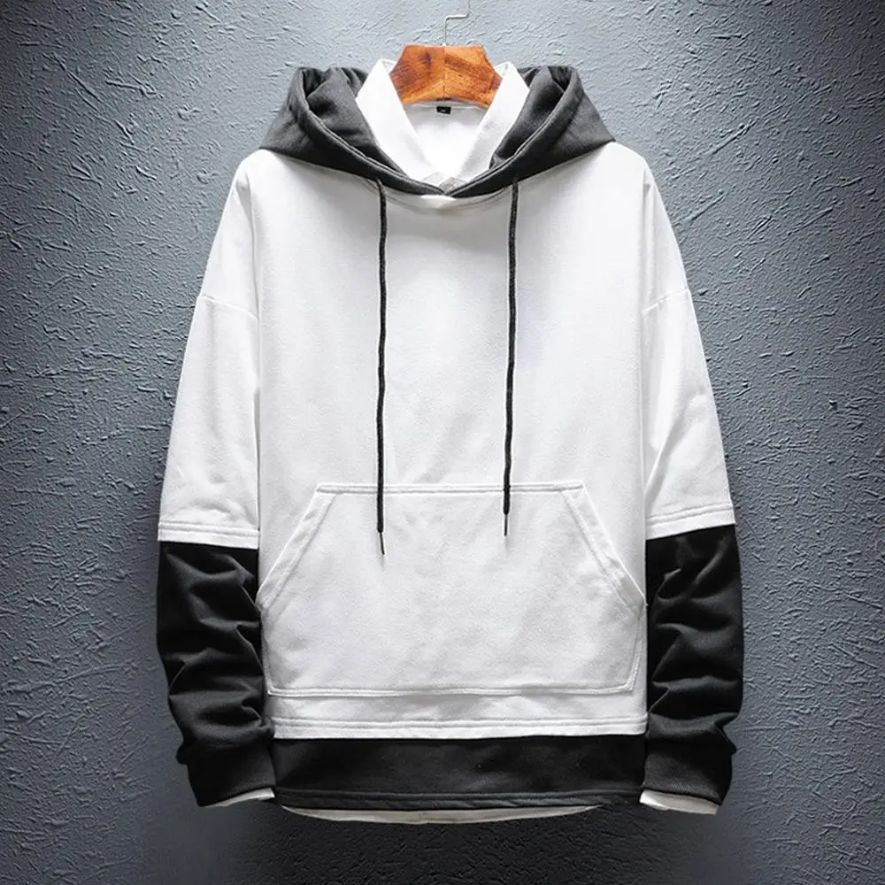 Autumn Winter Sweatshirt Men Plus Size Long Sleeve Splicing Sports Pullover Hoodies Male Blouse Poleron Hombre Drop shipping c
Autumn Winter Sweatshirt Men Plus Size Long Sleeve Splicing Sports Pullover Hoodies Male Blouse Poleron Hombre Drop shipping c