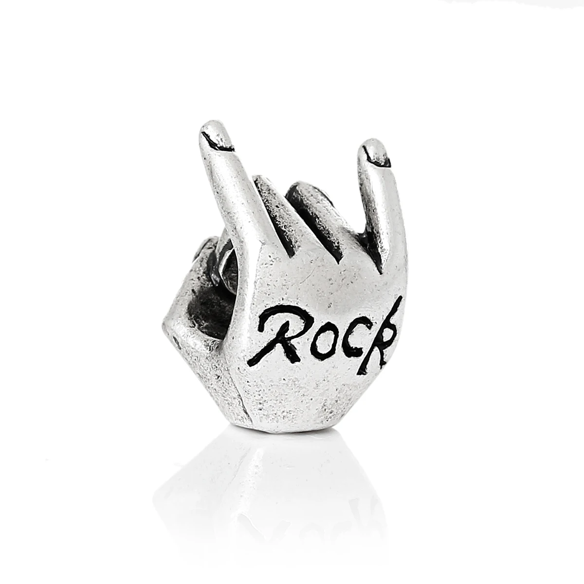 DoreenBeads European Charm Beads Rock Hand antique silver"Rock"Carved About 16mmx10mm( 5/8"x 3/8"),Hole: 5.2mm ,10 PCs
DoreenBeads European Charm Beads Rock Hand antique silver"Rock"Carved About 16mmx10mm( 5/8"x 3/8"),Hole: 5.2mm ,10 PCs