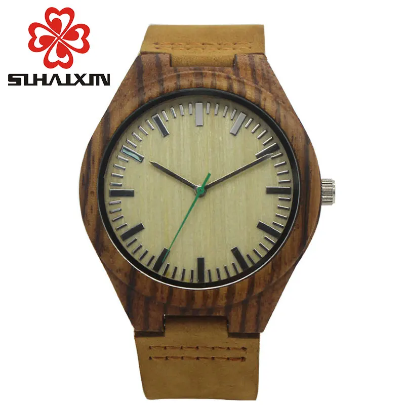 SIHAIXIN Wood Bamboo Watch Man Handmade Natural Genuine Leather Men Quartz Watches Montre Homme Accept Drop Shipping Male Gifts
SIHAIXIN Wood Bamboo Watch Man Handmade Natural Genuine Leather Men Quartz Watches Montre Homme Accept Drop Shipping Male Gifts