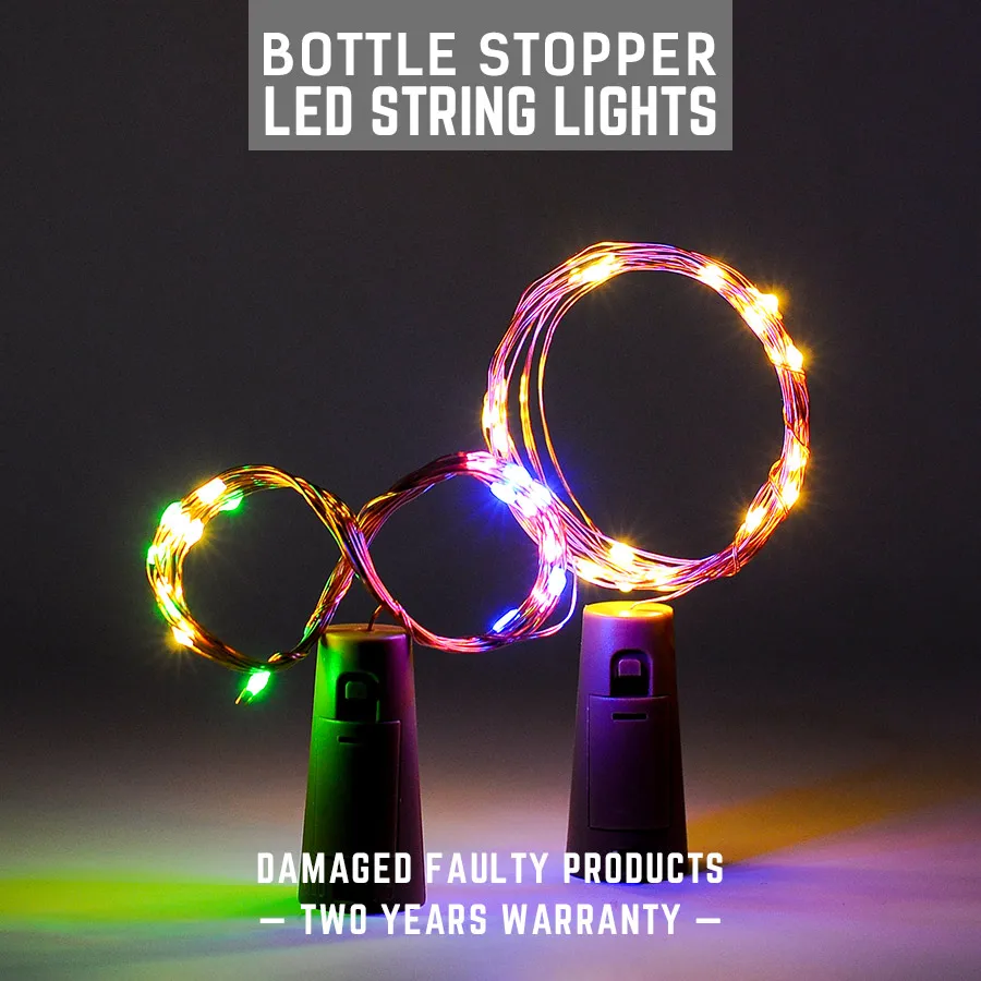 Bottle Stopper Led String Light Battery 2M Warm White/Color Change Light String Holiday Festival Christmas Decoration Fairy Led
Bottle Stopper Led String Light Battery 2M Warm White/Color Change Light String Holiday Festival Christmas Decoration Fairy Led