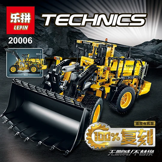 LEPIN 20006 technic series The L350F wheel loader Model Building Kit Blocks Bricks Educational Kids Toys Compatible with 42030
LEPIN 20006 technic series The L350F wheel loader Model Building Kit Blocks Bricks Educational Kids Toys Compatible with 42030