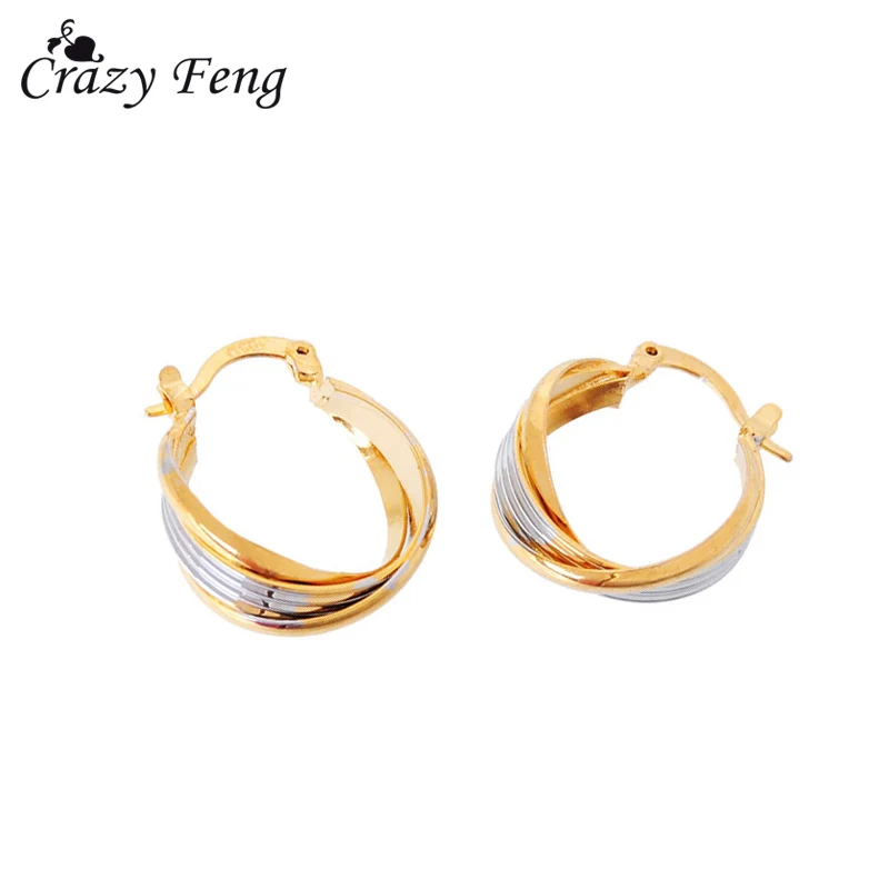 Free Shipping Fashion Yellow Gold-color Hoop Earrings Party Engagement Round Style Nickel Free Jewelry for Women Wholesale
Free Shipping Fashion Yellow Gold-color Hoop Earrings Party Engagement Round Style Nickel Free Jewelry for Women Wholesale
