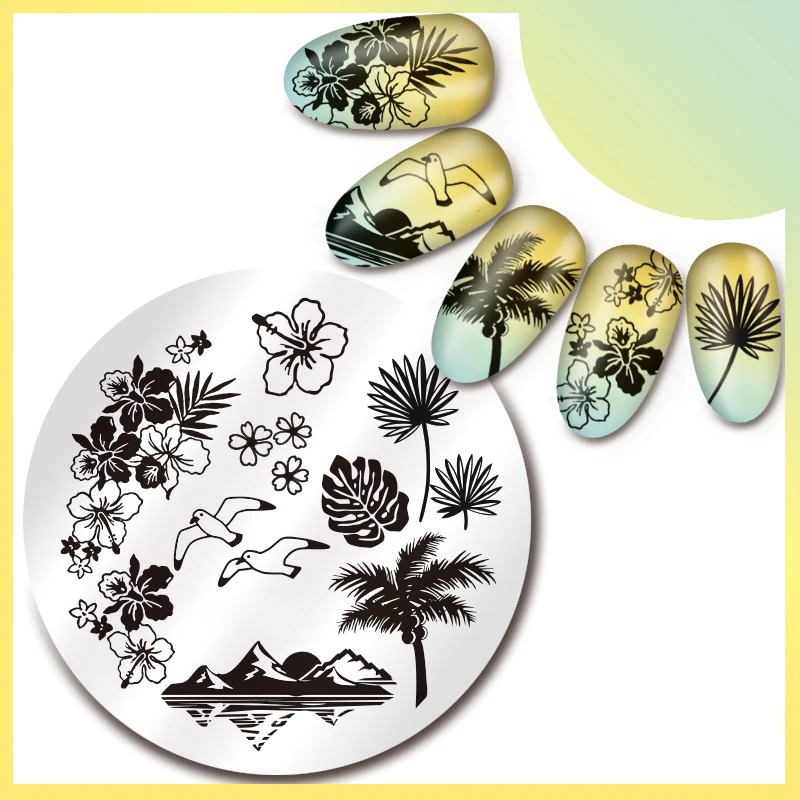 1 Pc 5.5cm Round Nail Art Stamp Template Hawaii Sea Mew Design Stamping Image Plate 17
1 Pc 5.5cm Round Nail Art Stamp Template Hawaii Sea Mew Design Stamping Image Plate 17