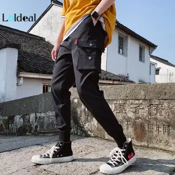 LOLDEAL Multi-pocket Harem Trousers Streetwear Military Tactical Cargo Pant Men Workout Sweatpants Cotton
LOLDEAL Multi-pocket Harem Trousers Streetwear Military Tactical Cargo Pant Men Workout Sweatpants Cotton