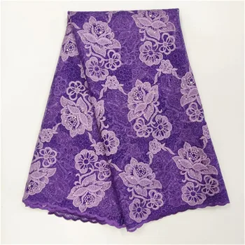 2019 Latest French Nigerian Lace Fabric High Quality Purple Tulle African Laces Fabric Wedding African French Tulle Lace
2019 Latest French Nigerian Lace Fabric High Quality Purple Tulle African Laces Fabric Wedding African French Tulle Lace