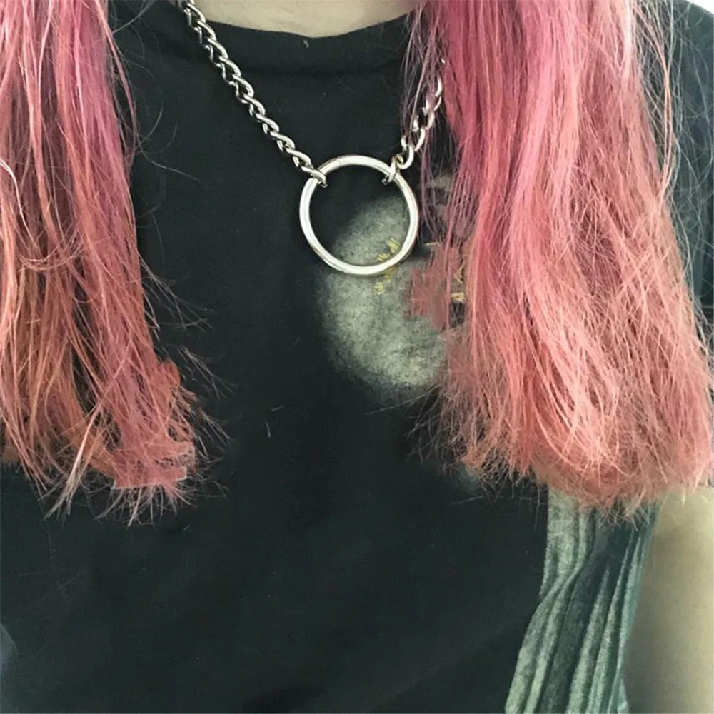 Stylish Girl Lady Punk Gothic Rock Handmade O Round Metal Link Chain Choker Collar Necklace Fashion Jewelry
Stylish Girl Lady Punk Gothic Rock Handmade O Round Metal Link Chain Choker Collar Necklace Fashion Jewelry