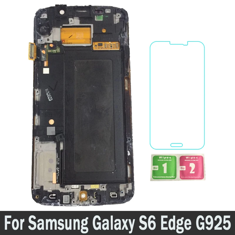 NEW Replacement Parts LCDs With Frame For Samsung Galaxy S6 Edge G925F G925A G925P LCD Screen Display Touch Digitizer Assembly
NEW Replacement Parts LCDs With Frame For Samsung Galaxy S6 Edge G925F G925A G925P LCD Screen Display Touch Digitizer Assembly
