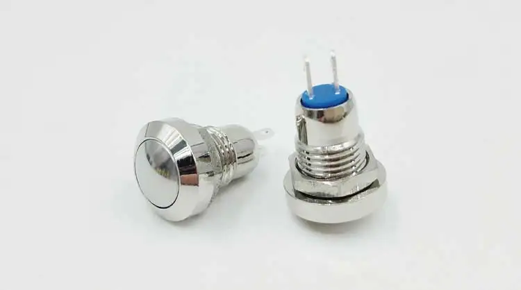 1PC 8mm High Quality Metal Button Switch Momentary Auto Reset Button 2Pin Mini Push Button Switch
1PC 8mm High Quality Metal Button Switch Momentary Auto Reset Button 2Pin Mini Push Button Switch