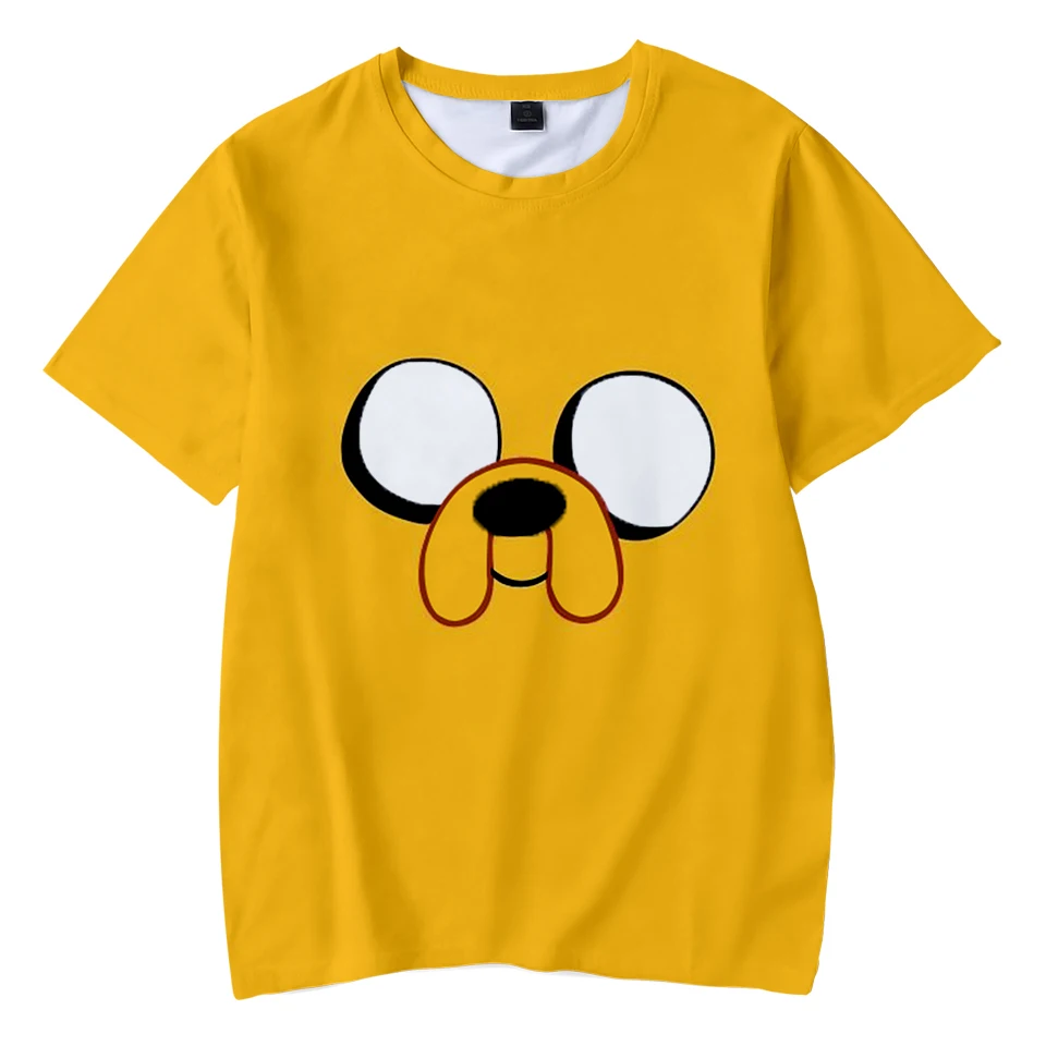 adventure time Cartoon T-shirts jake The Dog Fashion style 3D Printed holographic short sleeves graphic tees Men/women Plus Size
adventure time Cartoon T-shirts jake The Dog Fashion style 3D Printed holographic short sleeves graphic tees Men/women Plus Size