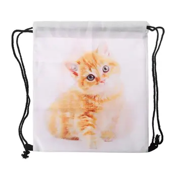 Unisex 3D Printed Drawstring Bags Rucksacks Cinch Sack Animal Pattern Cute Cats Backpacks for Women Polyester Shopping Bag
Unisex 3D Printed Drawstring Bags Rucksacks Cinch Sack Animal Pattern Cute Cats Backpacks for Women Polyester Shopping Bag