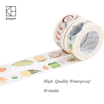 Kinbor My Breakfast Diary Decoration DIY Washi Tape Cute Stickers Waterproof Office Adhesive Tape School Supplies
Kinbor My Breakfast Diary Decoration DIY Washi Tape Cute Stickers Waterproof Office Adhesive Tape School Supplies