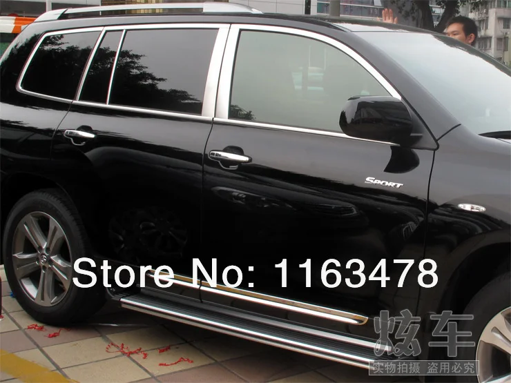 For Toyota Highlander 2008 2009 2010 2011 2012 2013 ABS Chrome Side Door Molding Trim
For Toyota Highlander 2008 2009 2010 2011 2012 2013 ABS Chrome Side Door Molding Trim