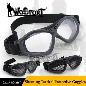 WoSporT Shooting Tactical Military Protective Goggles PC Lens Bulletproof Sunglasses for Paintball Airsoft Hunting Combat Army
WoSporT Shooting Tactical Military Protective Goggles PC Lens Bulletproof Sunglasses for Paintball Airsoft Hunting Combat Army