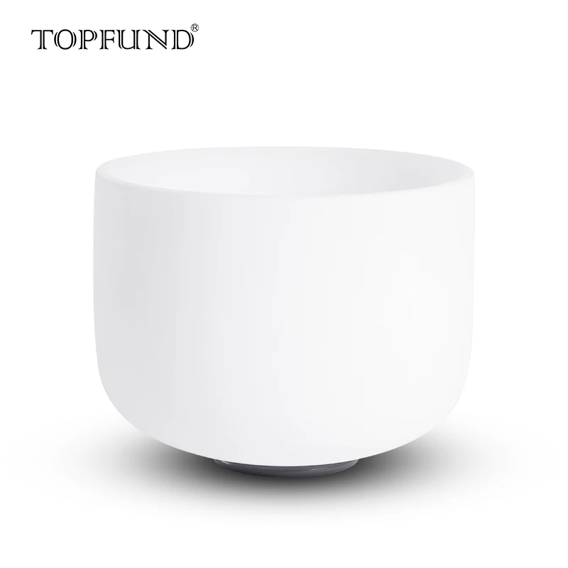 TOPFUND Frosted Quartz Crystal Singing Bowl 432h/Perfect Pitch C Note Root Chakra 12" ,O ring and Mallet included
TOPFUND Frosted Quartz Crystal Singing Bowl 432h/Perfect Pitch C Note Root Chakra 12" ,O ring and Mallet included