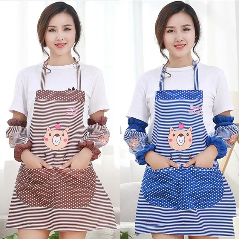 1set(Apron+oversleeve) Bear Striped Pattern Apron Woman Adult Bibs Home Cooking Baking Cleaning Aprons Kitchen Accessories 46003
1set(Apron+oversleeve) Bear Striped Pattern Apron Woman Adult Bibs Home Cooking Baking Cleaning Aprons Kitchen Accessories 46003