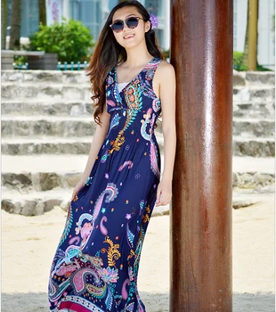 Women Summer Beach Dress Sexy Open Back V Neck Sleeveless Long Maxi Dress Plus Size 6XL Boho Dress Robe Longue femme ete
Women Summer Beach Dress Sexy Open Back V Neck Sleeveless Long Maxi Dress Plus Size 6XL Boho Dress Robe Longue femme ete