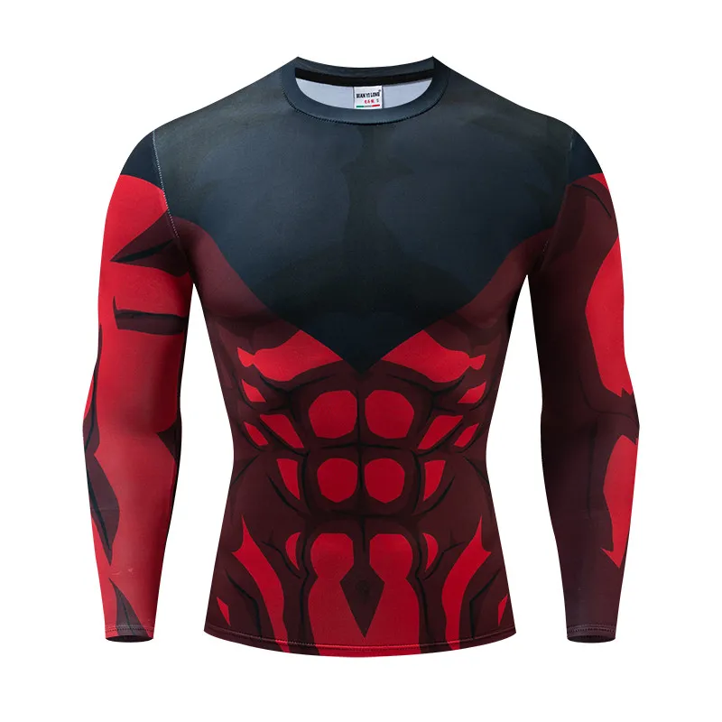 Long Sleeve Shirts gym clothing 3D Print T-Shirt New Men&Women compression shirt Short sleeve Tights Brand Red Muscle 2019
Long Sleeve Shirts gym clothing 3D Print T-Shirt New Men&Women compression shirt Short sleeve Tights Brand Red Muscle 2019
