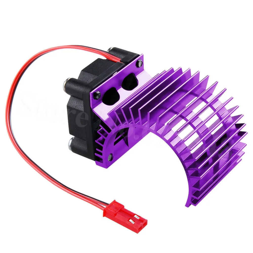 Brushless Electric Engine Motor Heatsink With Cooling Fan DC 5-6V For 550 / 540 Size RC Monster Truck Buggy Crawler
Brushless Electric Engine Motor Heatsink With Cooling Fan DC 5-6V For 550 / 540 Size RC Monster Truck Buggy Crawler
