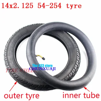 14*2.125 tire 14 X 2.125 54-254 tyre inner tube fits Many Gas Electric Scooters e-Bike 14x2.125 Inflation wheel Tire 14 inch
14*2.125 tire 14 X 2.125 54-254 tyre inner tube fits Many Gas Electric Scooters e-Bike 14x2.125 Inflation wheel Tire 14 inch