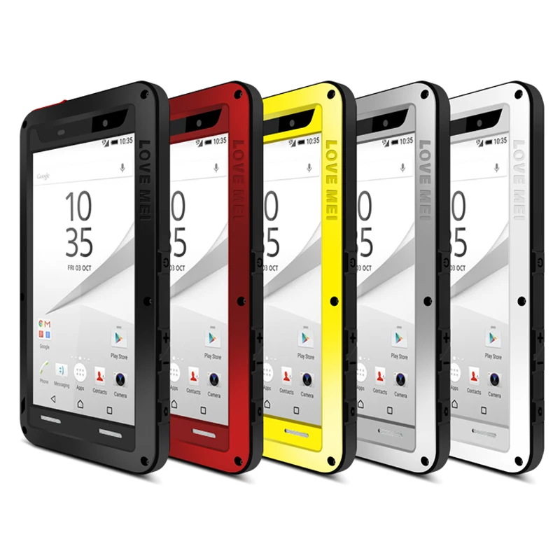 Love Mei Armor Cover Waterproof Case for Sony Xperia Z2 Z4 Z5 Premium Compact Shell Housing Water/Dirt/Shock/Rain Proof
Love Mei Armor Cover Waterproof Case for Sony Xperia Z2 Z4 Z5 Premium Compact Shell Housing Water/Dirt/Shock/Rain Proof