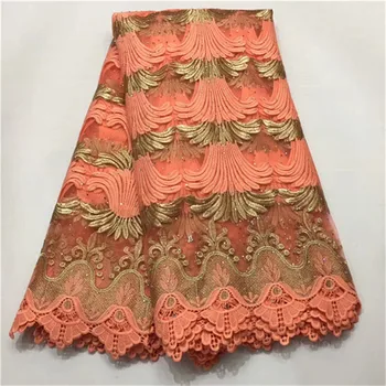 2019 Latest Orange French Nigerian Lace Fabrics High Quality Tulle African Laces Fabric Wedding African French Tulle Lace 
2019 Latest Orange French Nigerian Lace Fabrics High Quality Tulle African Laces Fabric Wedding African French Tulle Lace