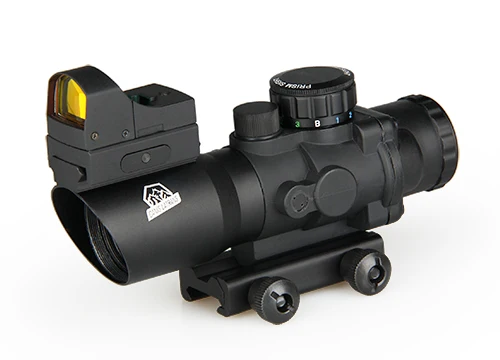 Canis Latrans Tactical riflescope Optical sight 4x32 rifle scope with mini red dot GZ1-0289
Canis Latrans Tactical riflescope Optical sight 4x32 rifle scope with mini red dot GZ1-0289