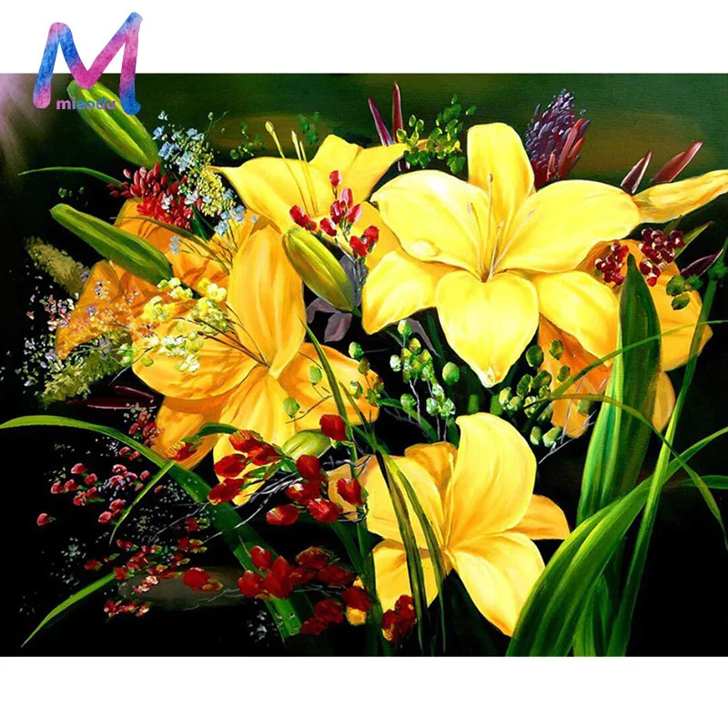 MIAODU Floral 5D DIY Diamond Painting Diamond Mosaic Rhinestone Images Sale House Decoration Diamond Full Embroidery Square
MIAODU Floral 5D DIY Diamond Painting Diamond Mosaic Rhinestone Images Sale House Decoration Diamond Full Embroidery Square