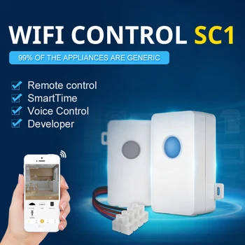 2pcs Broadlink SC1 Wifi Controller Smart Home Automation Modules IOS Android Phone APP Wireless Remote Controlled Switch100-250V
2pcs Broadlink SC1 Wifi Controller Smart Home Automation Modules IOS Android Phone APP Wireless Remote Controlled Switch100-250V