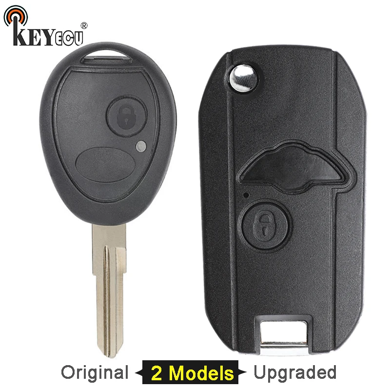 Land Rover Discovery 2 TD5 2 Botón Remoto Clave Fob Funda Kit De Reparación