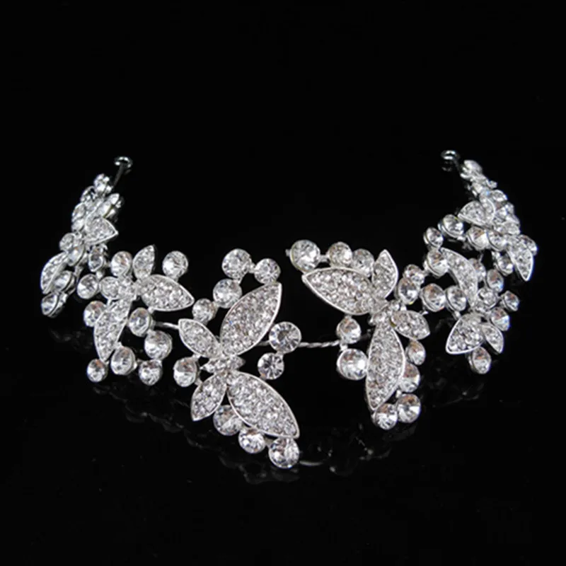 6 Pcs Butterfly Crystal Rhinestone Bridal Tiara Crown Headband Hairband Wedding Prom Hair Accessory Hair Pins
6 Pcs Butterfly Crystal Rhinestone Bridal Tiara Crown Headband Hairband Wedding Prom Hair Accessory Hair Pins