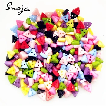 suoja 100/500pcs/lot Mixed 6mm Mini triangle Tiny Buttons Plastic Sewing 2 Holes Button Embellishments Scrapbooking Cardmaking
suoja 100/500pcs/lot Mixed 6mm Mini triangle Tiny Buttons Plastic Sewing 2 Holes Button Embellishments Scrapbooking Cardmaking