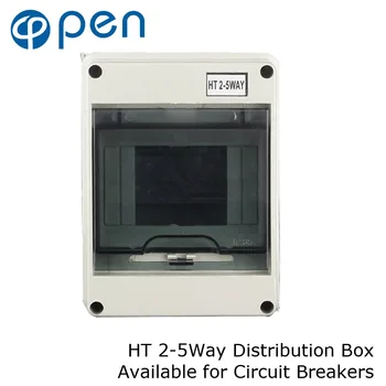 HT Series 5Way IP66 Waterproof and Moistureproof Distribution Box for Circuit Breakers Indoor on the Wall
HT Series 5Way IP66 Waterproof and Moistureproof Distribution Box for Circuit Breakers Indoor on the Wall
