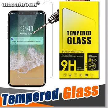 100pcs Premium Tempered Glass For iPhone 11 Pro Max XS XR X 8 7 6 6S Plus 5S SE Screen Protector Protective Film With Packaging
100pcs Premium Tempered Glass For iPhone 11 Pro Max XS XR X 8 7 6 6S Plus 5S SE Screen Protector Protective Film With Packaging