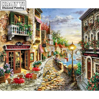 Craft Needlework Diy Handicrafts City Landscape Diamond Painting Street Painting Diamond Embroidery Square ZS
Craft Needlework Diy Handicrafts City Landscape Diamond Painting Street Painting Diamond Embroidery Square ZS