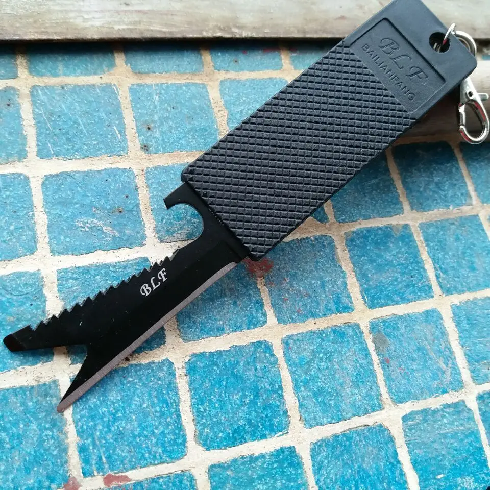 BLF 7 in 1 Portable Pocket Saber Cards Tool Camping Survival Fruit knife Screwdriver Saw Blade Wrench Can Bottle Opener EDC Tool
BLF 7 in 1 Portable Pocket Saber Cards Tool Camping Survival Fruit knife Screwdriver Saw Blade Wrench Can Bottle Opener EDC Tool