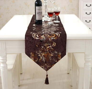Modern printed Table Runner flag cloth cover satin gold black lace flower Christmas tea dining tablecloth placemat wedding decor
Modern printed Table Runner flag cloth cover satin gold black lace flower Christmas tea dining tablecloth placemat wedding decor