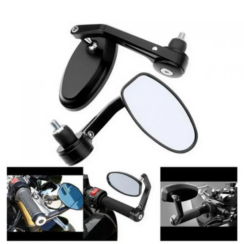 2PCS 7/8" Black Aluminum Rear View Side Mirror Handle Bar End Oval Black For Motorcycle
2PCS 7/8" Black Aluminum Rear View Side Mirror Handle Bar End Oval Black For Motorcycle