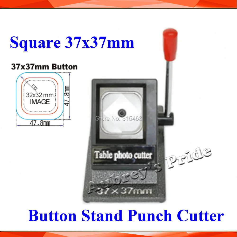 NEW Manual Rectangle 37x37mm Multi Sheets Stand Paper Graphic Punch Die Cutter for Pro Button Maker
NEW Manual Rectangle 37x37mm Multi Sheets Stand Paper Graphic Punch Die Cutter for Pro Button Maker